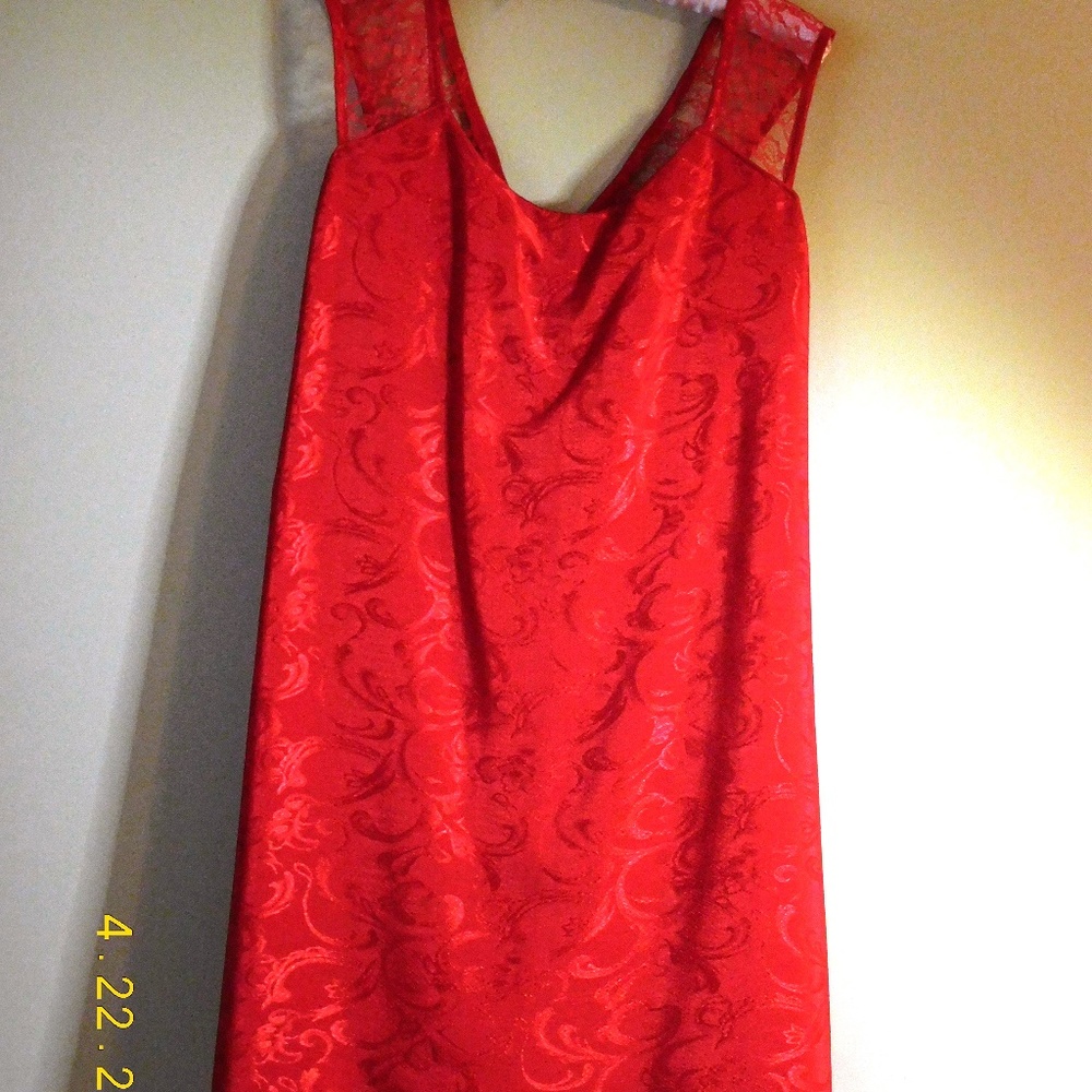 Red Dress with Jacket